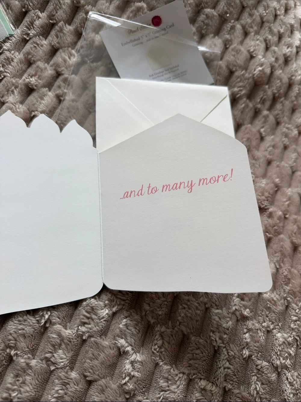 Rifle Paper Co. Gold & Silver 'Cheers' Champagne Toast Card